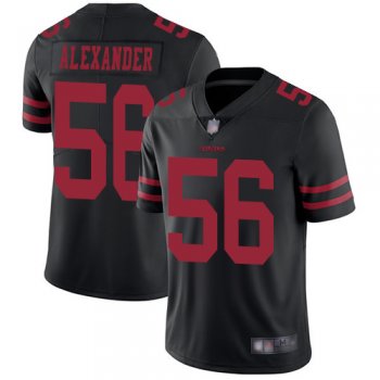 Youth Nike 49ers #56 Kwon Alexander Black Alternate Youth Stitched NFL Vapor Untouchable Limited Jersey