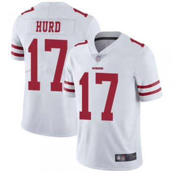 Youth 49ers #17 Jalen Hurd White Youth Stitched Football Vapor Untouchable Limited Jersey