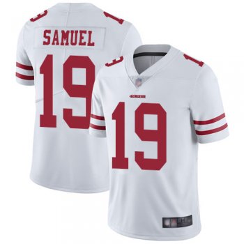 Youth 49ers #19 Deebo Samuel White Youth Stitched Football Vapor Untouchable Limited Jersey