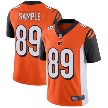 Youth Nike Bengals #89 Drew Sample Orange Alternate Youth Stitched NFL Vapor Untouchable Limited Jersey