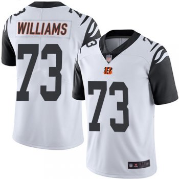 Youth Nike Bengals #73 Jonah Williams White Youth Stitched NFL Limited Rush Jersey