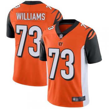 Youth Nike Bengals #73 Jonah Williams Orange Alternate Youth Stitched NFL Vapor Untouchable Limited Jersey