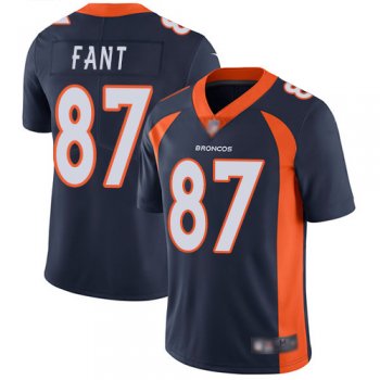 Youth Nike Broncos #87 Noah Fant Blue Alternate Youth Stitched NFL Vapor Untouchable Limited Jersey