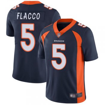 Youth Nike Broncos #5 Joe Flacco Blue Alternate Youth Stitched NFL Vapor Untouchable Limited Jersey