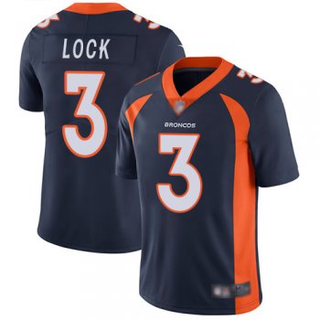 Youth Nike Broncos #3 Drew Lock Blue Alternate Youth Stitched NFL Vapor Untouchable Limited Jersey