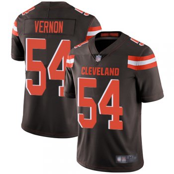 Youth Nike Browns #54 Olivier Vernon Brown Team Color Youth Stitched NFL Vapor Untouchable Limited Jersey