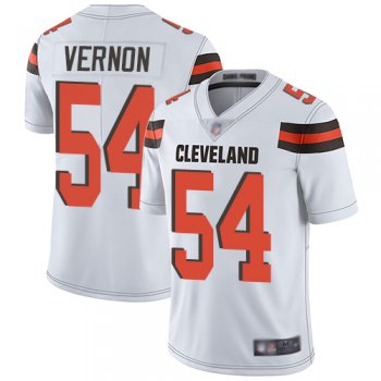 Youth Nike Browns #54 Olivier Vernon White Youth Stitched NFL Vapor Untouchable Limited Jersey