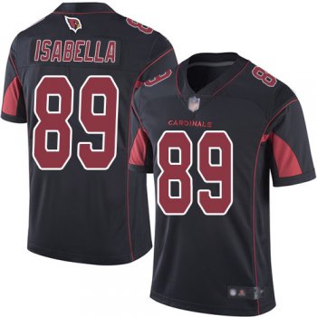 Youth Cardinals #89 Andy Isabella Black Youth Stitched Football Limited Rush Jersey