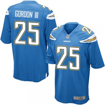 Youth Nike Chargers #25 Melvin Gordon III Electric Blue Alternate Youth Stitched NFL New Elite Jersey