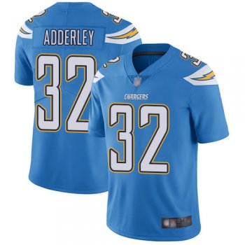 Youth Chargers #32 Nasir Adderley Electric Blue Alternate Youth Stitched Football Vapor Untouchable Limited Jersey