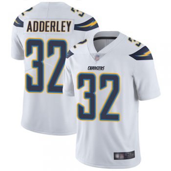 Youth Chargers #32 Nasir Adderley White Youth Stitched Football Vapor Untouchable Limited Jersey