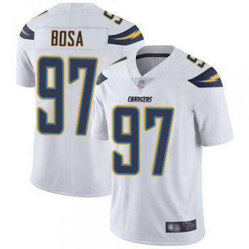 Youth Chargers #97 Joey Bosa White Youth Stitched Football Vapor Untouchable Limited Jersey