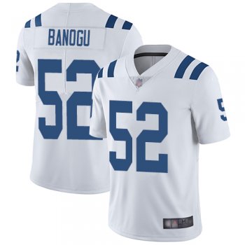 Youth Colts #52 Ben Banogu White Youth Stitched Football Vapor Untouchable Limited Jersey