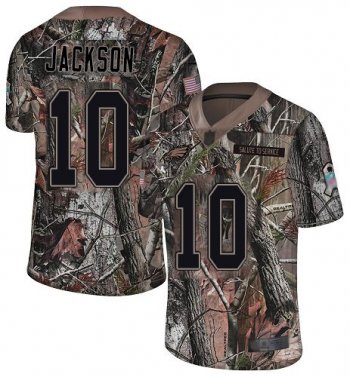 Youth Nike Eagles #10 DeSean Jackson Camo Youth Stitched NFL Limited Rush Realtree Jersey