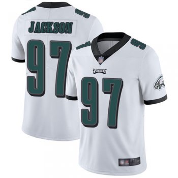 Youth Nike Eagles #97 Malik Jackson White Youth Stitched NFL Vapor Untouchable Limited Jersey