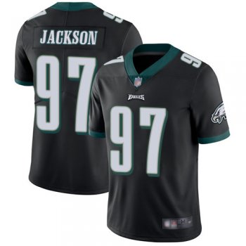 Youth Nike Eagles #97 Malik Jackson Black Alternate Youth Stitched NFL Vapor Untouchable Limited Jersey