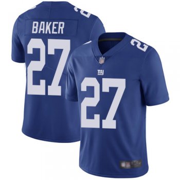 Youth Giants #27 Deandre Baker Royal Blue Team Color Youth Stitched Football Vapor Untouchable Limited Jersey