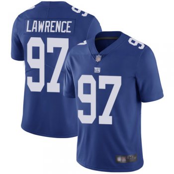 Youth Giants #97 Dexter Lawrence Royal Blue Team Color Youth Stitched Football Vapor Untouchable Limited Jersey