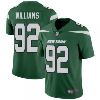 Youth Nike Jets #92 Leonard Williams Green Team Color Youth Stitched NFL Vapor Untouchable Limited Jersey