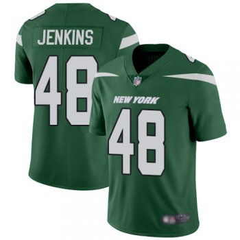 Youth Nike Jets #48 Jordan Jenkins Green Team Color Youth Stitched NFL Vapor Untouchable Limited Jersey