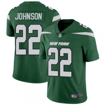 Youth Nike Jets #22 Trumaine Johnson Green Team Color Youth Stitched NFL Vapor Untouchable Limited Jersey