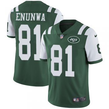 Youth Nike Jets #81 Quincy Enunwa Green Team Color Youth Stitched NFL Vapor Untouchable Limited Jersey