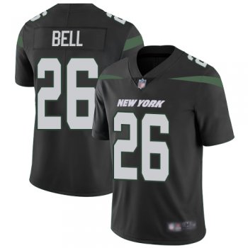 Youth Nike Jets #26 Le'Veon Bell Black Alternate Youth Stitched NFL Vapor Untouchable Limited Jersey