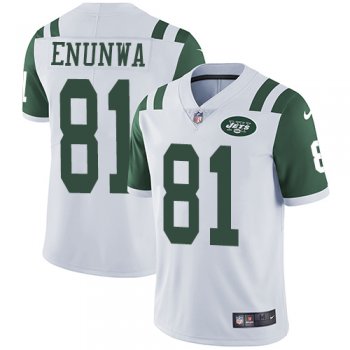 Youth Nike Jets #81 Quincy Enunwa White Youth Stitched NFL Vapor Untouchable Limited Jersey