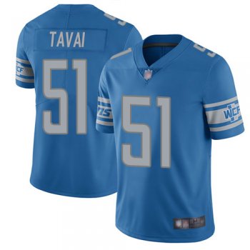 Youth Lions #51 Jahlani Tavai Light Blue Team Color Youth Stitched Football Vapor Untouchable Limited Jersey