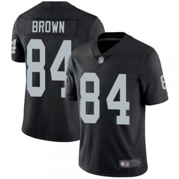 Youth Nike Raiders #84 Antonio Brown Black Team Color Youth Stitched NFL Vapor Untouchable Limited Jersey