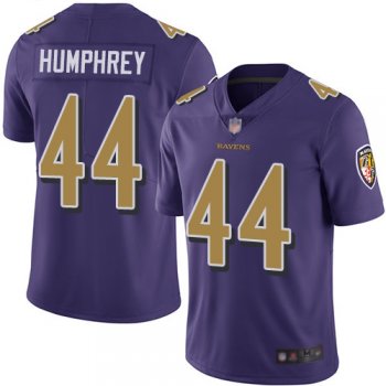 Youth Nike Ravens #44 Marlon Humphrey Purple Youth Stitched NFL Limited Rush Jersey