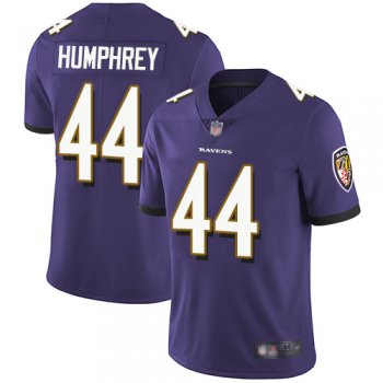 Youth Nike Ravens #44 Marlon Humphrey Purple Team Color Youth Stitched NFL Vapor Untouchable Limited Jersey