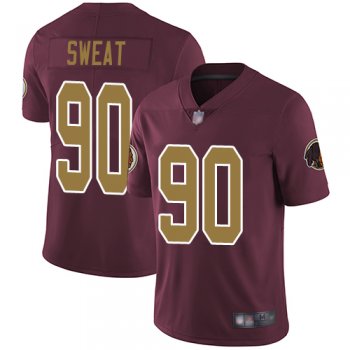 Youth Redskins #90 Montez Sweat Burgundy Red Alternate Youth Stitched Football Vapor Untouchable Limited Jersey