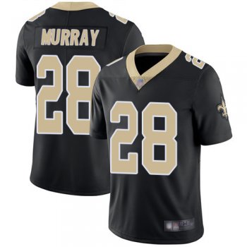 Youth Nike Saints #28 Latavius Murray Black Team Color Youth Stitched NFL Vapor Untouchable Limited Jersey