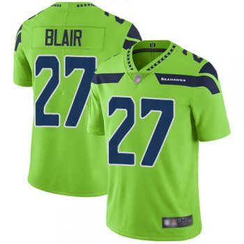 Youth Seahawks #27 Marquise Blair Green Youth Stitched Football Limited Rush Jersey