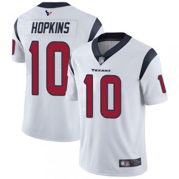 Youth Texans #10 DeAndre Hopkins White Youth Stitched Football Vapor Untouchable Limited Jersey