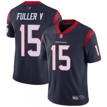 Youth Texans #15 Will Fuller V Navy Blue Team Color Youth Stitched Football Vapor Untouchable Limited Jersey