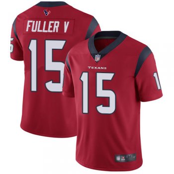 Youth Texans #15 Will Fuller V Red Alternate Youth Stitched Football Vapor Untouchable Limited Jersey