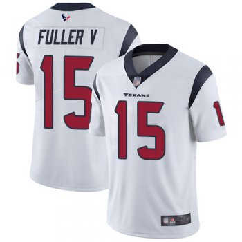 Youth Texans #15 Will Fuller V White Youth Stitched Football Vapor Untouchable Limited Jersey