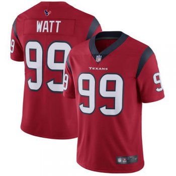 Youth Texans #99 J.J. Watt Red Alternate Youth Stitched Football Vapor Untouchable Limited Jersey