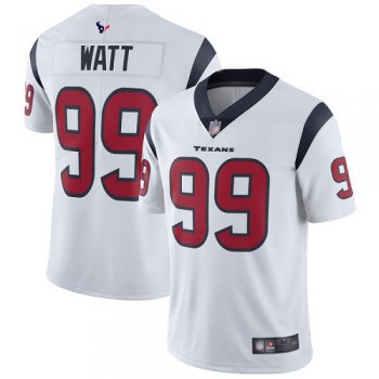 Youth Texans #99 J.J. Watt White Youth Stitched Football Vapor Untouchable Limited Jersey