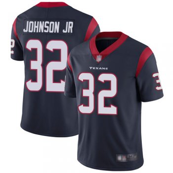 Youth Texans #32 Lonnie Johnson Jr. Navy Blue Team Color Youth Stitched Football Vapor Untouchable Limited Jersey