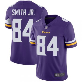 Youth Vikings #84 Irv Smith Jr. Purple Team Color Youth Stitched Football Vapor Untouchable Limited Jersey