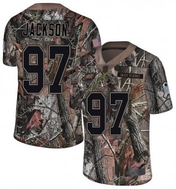 Nike Eagles #97 Malik Jackson Camo Men's Stitched NFL Limited Rush Realtree Jersey