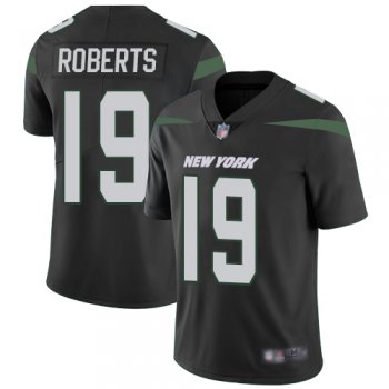 Nike Jets #19 Andre Roberts Black Alternate Men's Stitched NFL Vapor Untouchable Limited Jersey