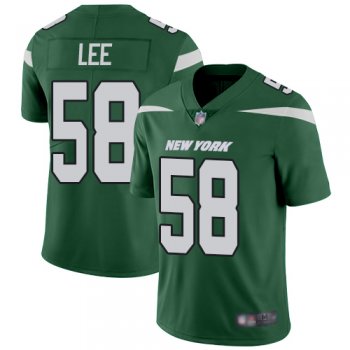 Nike Jets #58 Darron Lee Green Team Color Men's Stitched NFL Vapor Untouchable Limited Jersey