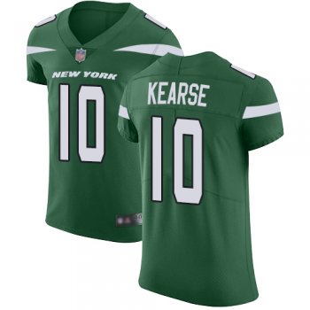 Nike Jets #10 Jermaine Kearse Green Team Color Men's Stitched NFL Vapor Untouchable Elite Jersey