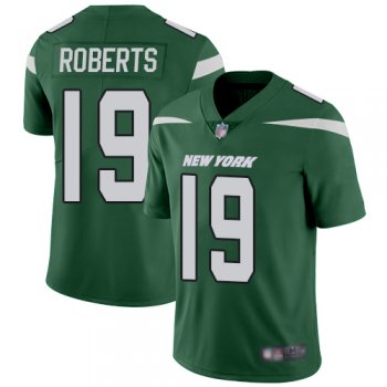 Nike Jets #19 Andre Roberts Green Team Color Men's Stitched NFL Vapor Untouchable Limited Jersey