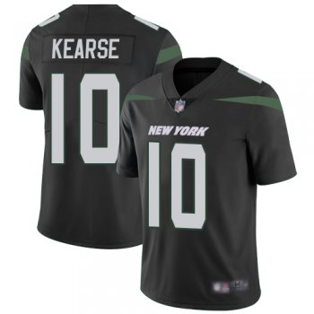 Nike Jets #10 Jermaine Kearse Black Alternate Men's Stitched NFL Vapor Untouchable Limited Jersey