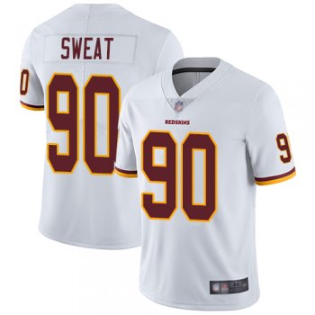 Redskins #90 Montez Sweat White Men's Stitched Football Vapor Untouchable Limited Jersey